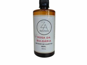 Difusor de Varetas Rosa da Bulgária refil 500ml