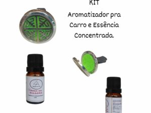 Kit Difusor Aromatizador pra Carro